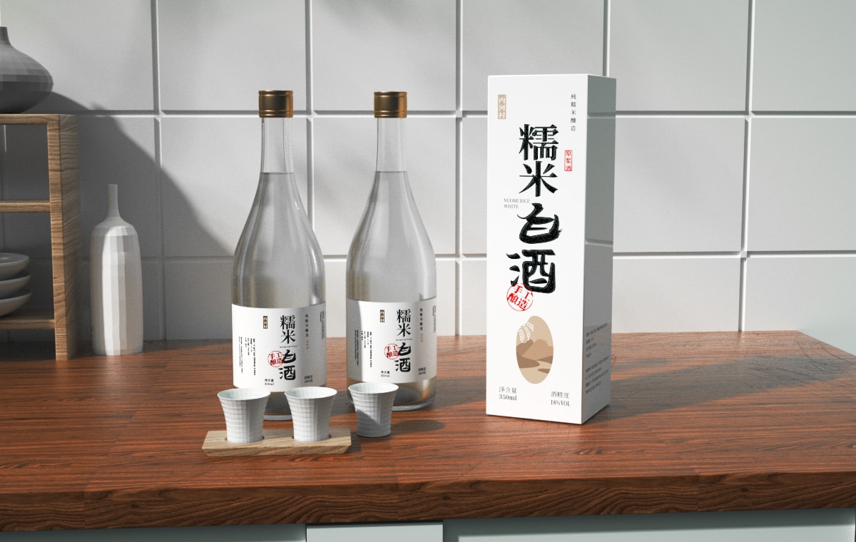 米酒包裝設計